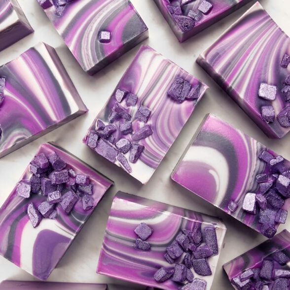 Agate Spin Swirl Soap Project